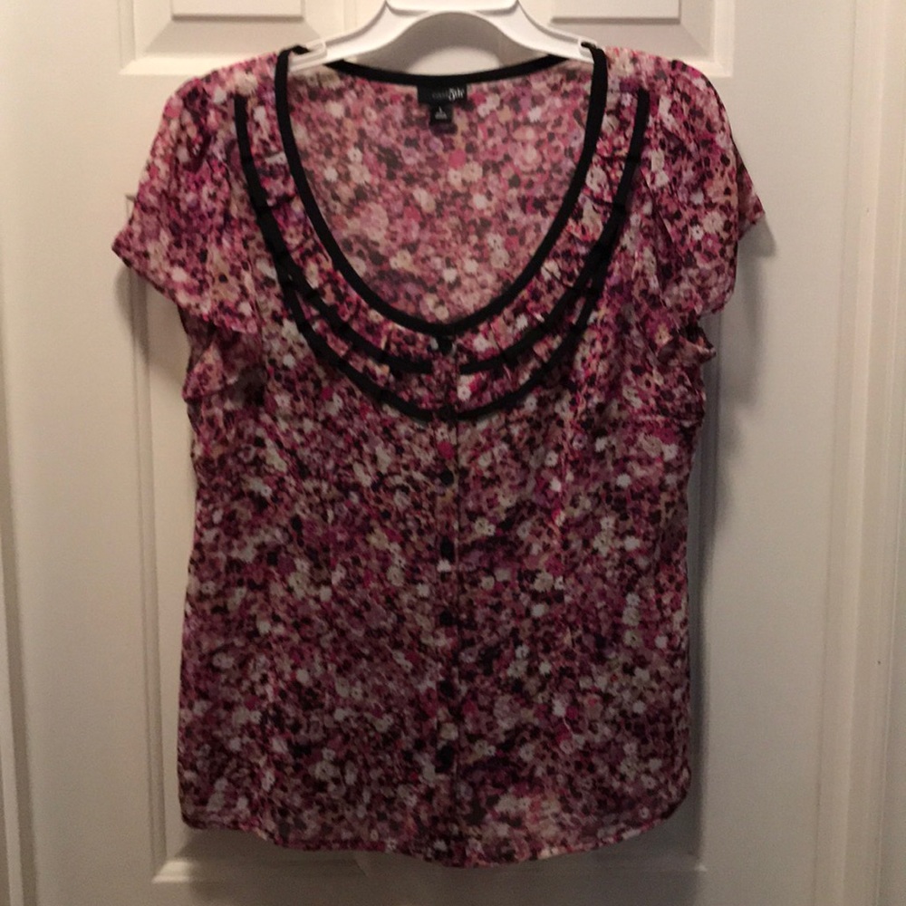East 5th Button Up top w/Tank Sz L